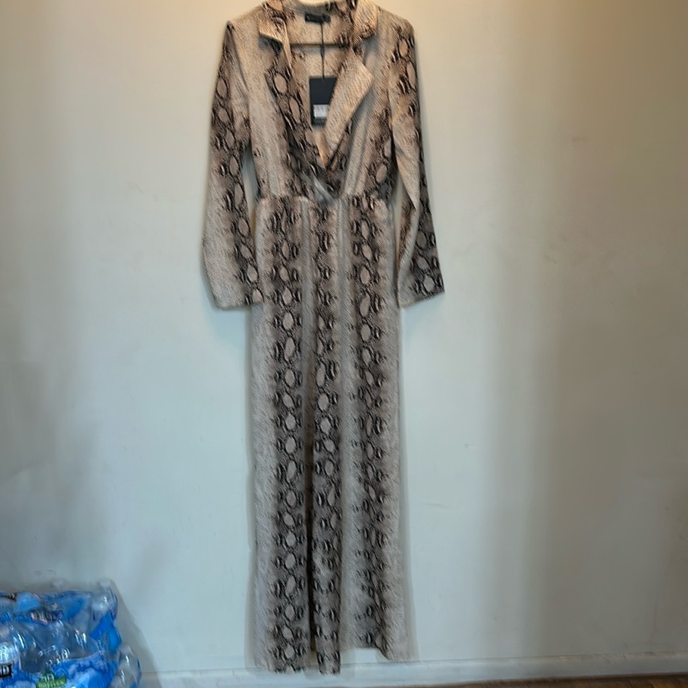 NWT Fashion Nova Jumpsuit and wide leg